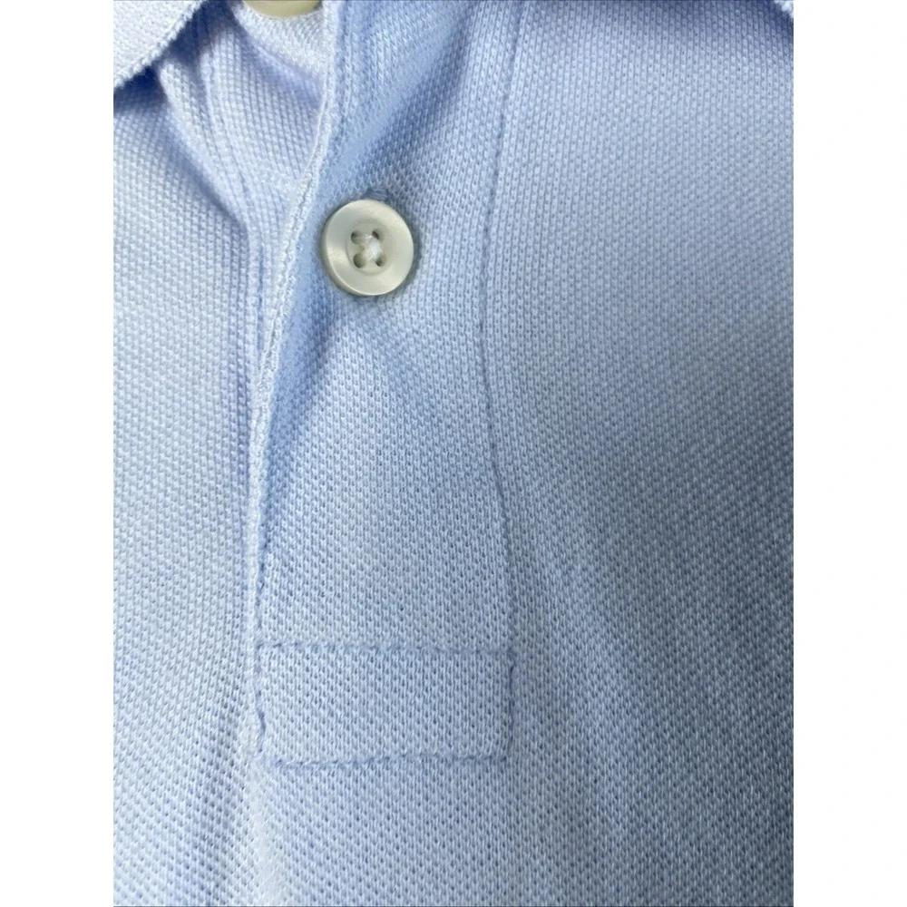 Childrens Place Uniform Short Sleeve Polo Shirts Light Blue Lot of 2 Size 5/6
